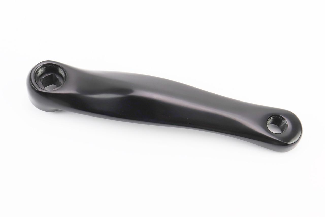 Шатун лівий "квадрат" 170мм MTB, алюмінієвий, чорний, ВЕЛОЗАПЧАСТИНИ, SV-406652, фото 1