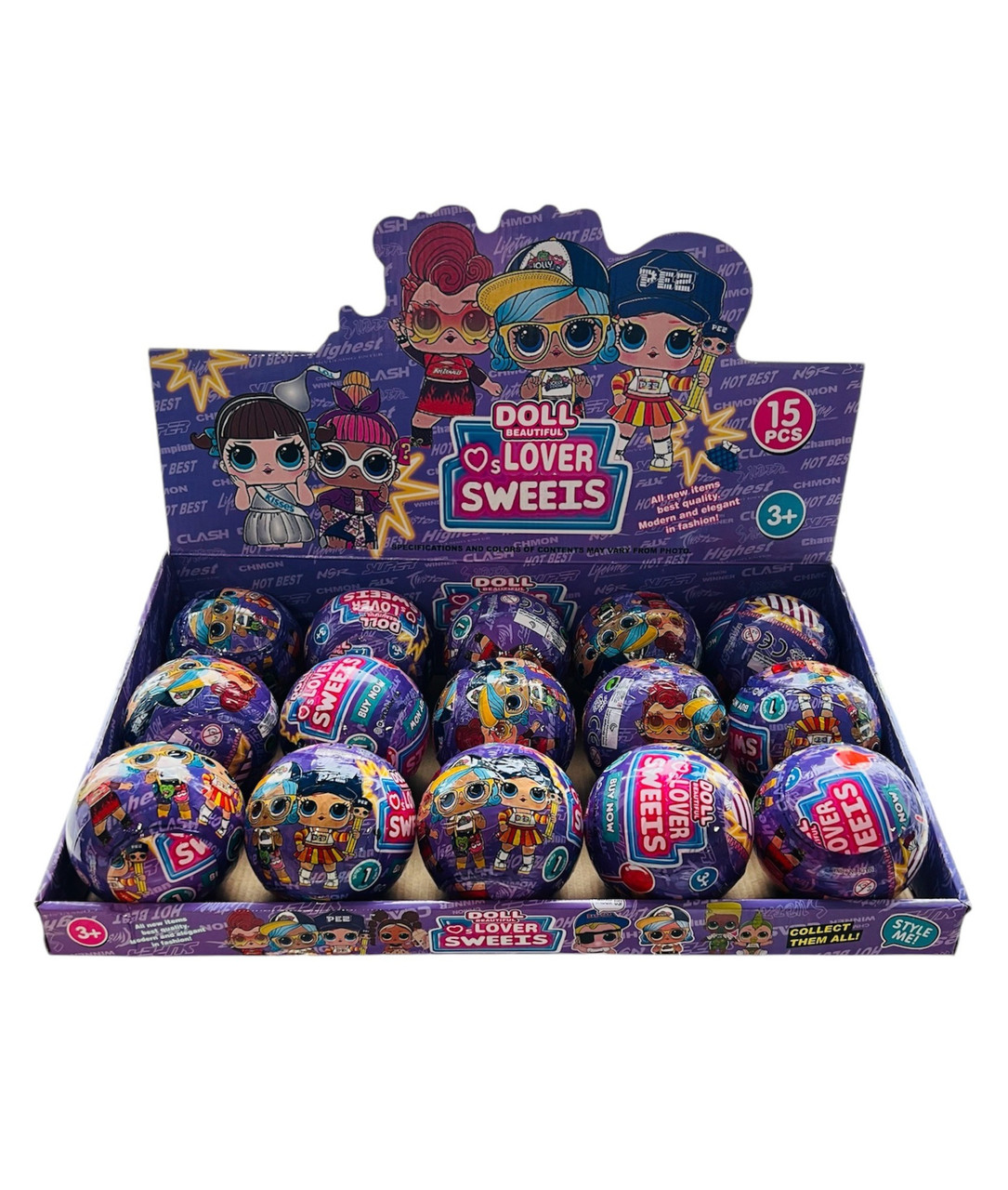 Лялька LOL Loves у шарі 9.5 см, фото 1