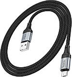 Кабель HOCO X102 Fresh MicroUSB 1m black, фото 6