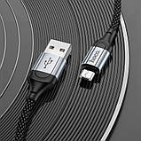 Кабель HOCO X102 Fresh MicroUSB 1m black, фото 8