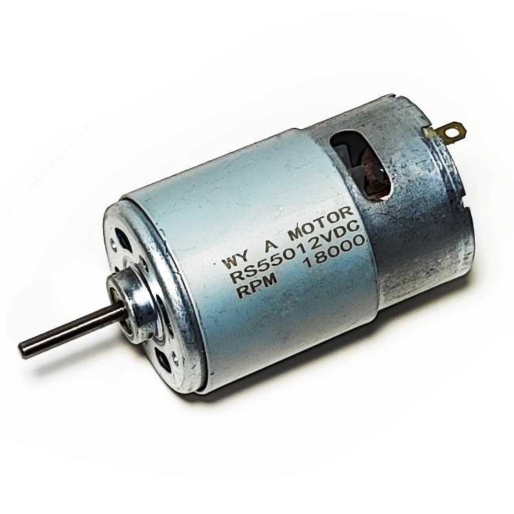 Мотор RS550 12V 18000 обертів для редуктора дитячого електромобіля