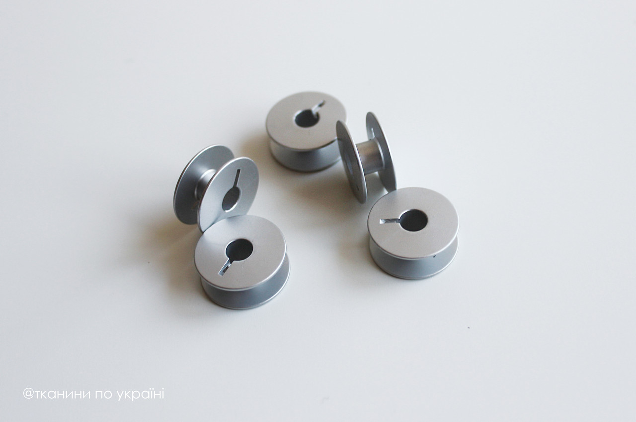 Шпулька для промислових швейних машин (метал, нікель)