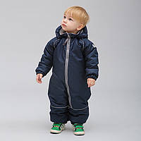 Дитячий зимовий комбінезон Аполло з утеплювачем Termoloft  Мембранна тканина Синій  Розмір 74-80