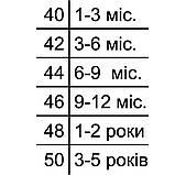 Дитяча зимова шапка з вушками на зав'язках, Вовна мериноса, колір Молочний, розмір 38, фото 4