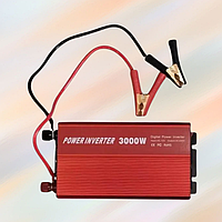 Автомобільний інвертор 3000W Перетворювач напруги 12V-220V Digital Power Inverter -UN-3059.