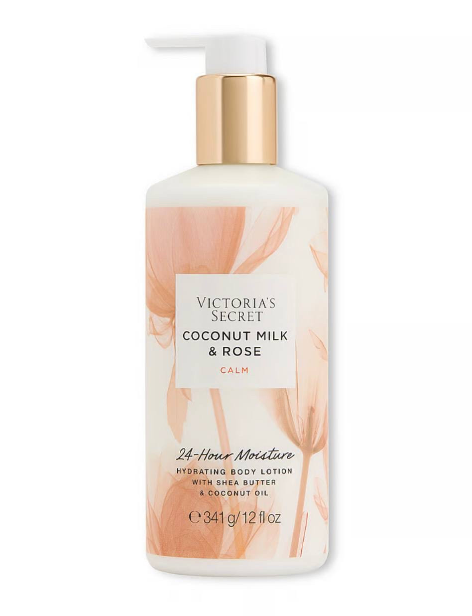 Парфумований лосьйон для тіла великий з дозатором Victoria’s Secret Coconut Milk & Rose, оригінал