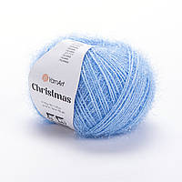 Yarnart CHRISTMAS (Крістмас) № 03 блакитний (Синтетична пряжа, нитки для в'язання)