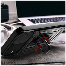 PC + TPU чохол Camshield armor для iPhone XS Max / чорний, фото 2