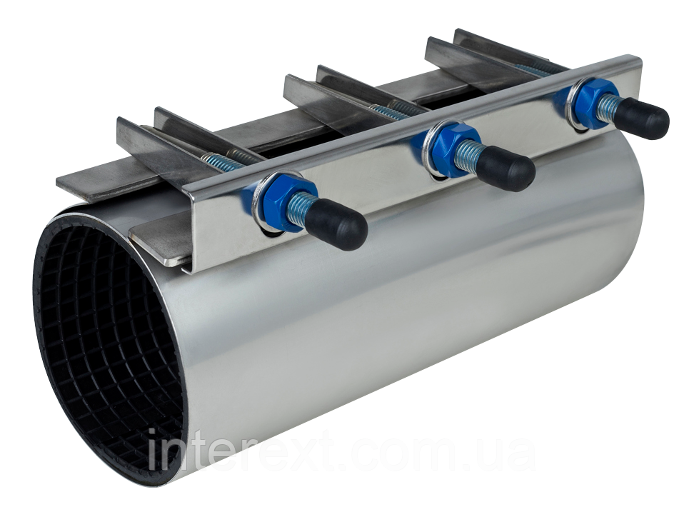 Хомут ремонтний н/ж 108-118/200