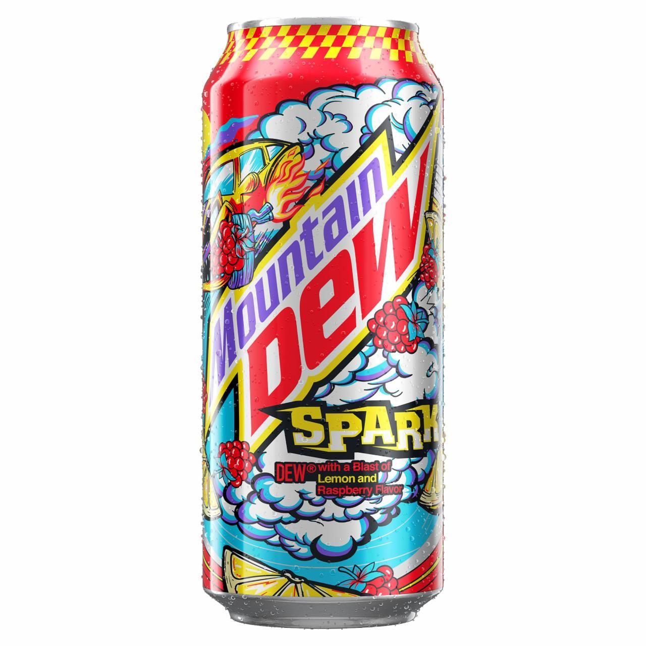 Напій Mountain Dew Raspberry Lemonade 500ml