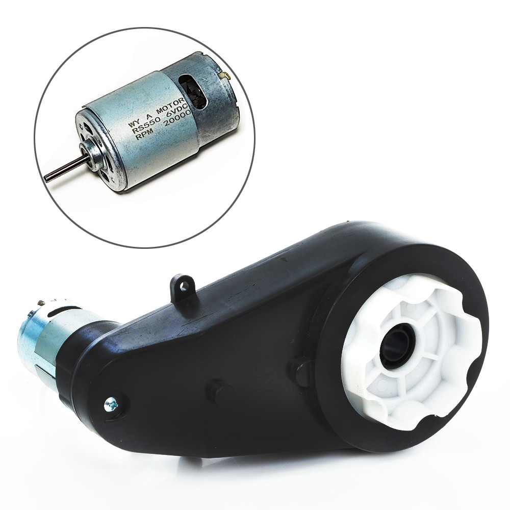 Високошвидкісний редуктор дитячого електромобіля 550 класу 20000 RPM 6V