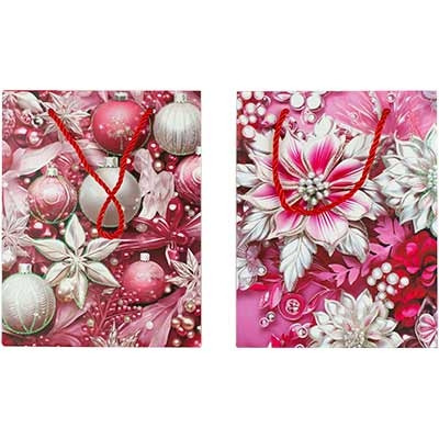 Пакет подарунковий паперовий Новорічний різдвяник HL-6700S-1 4-31 (10404), фото 1