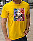 Модний одяг з боксерською тематикою принт Майк Тайсон, бавовняна футболка з боксерами розмір S, фото 2