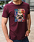 Модний одяг з боксерською тематикою принт Майк Тайсон, бавовняна футболка з боксерами розмір S, фото 6