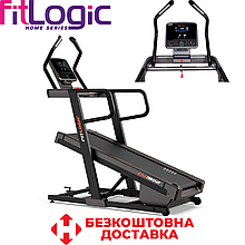 Бігова доріжка складна для дому електрична бігова доріжка для схуднення FitLogic CM1802 навантаження 120 кг