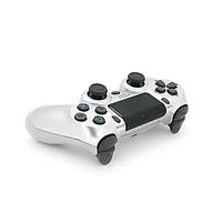 Геймпад Brazzers бездротовий для PS4 Wireless DUALSHOCK 4, роз'єм для навушників, LED light bar, Silver-White, 3.7V, 600mAh,