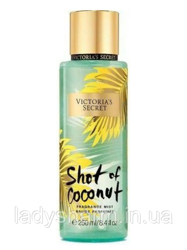 Парфумований міст для тіла Victoria's Secret SHOT of COCONUT ( Шот оф Коконут) 250 мл, фото 1
