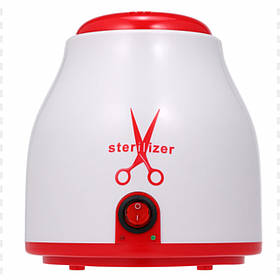 Стерилізатор кварцовий Tools Steril 910В для манікюрних інструментів (кульки в комплекті), 100 Вт. Червоний