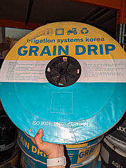 Крапельна стрічка GRAIN DRIP емітерна 8 mill 20 см 1000 м 1.38 л/ч