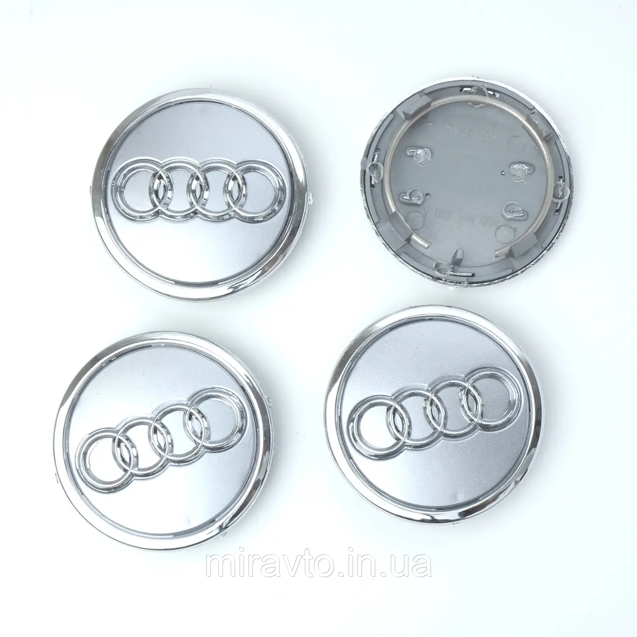 Ковпачки в диски AUDI, Заглушки для дисків Ауді 69/57мм