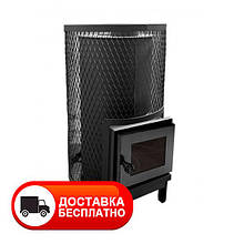 Піч для лазні PAL PR-25 steel door без виносу зі склом