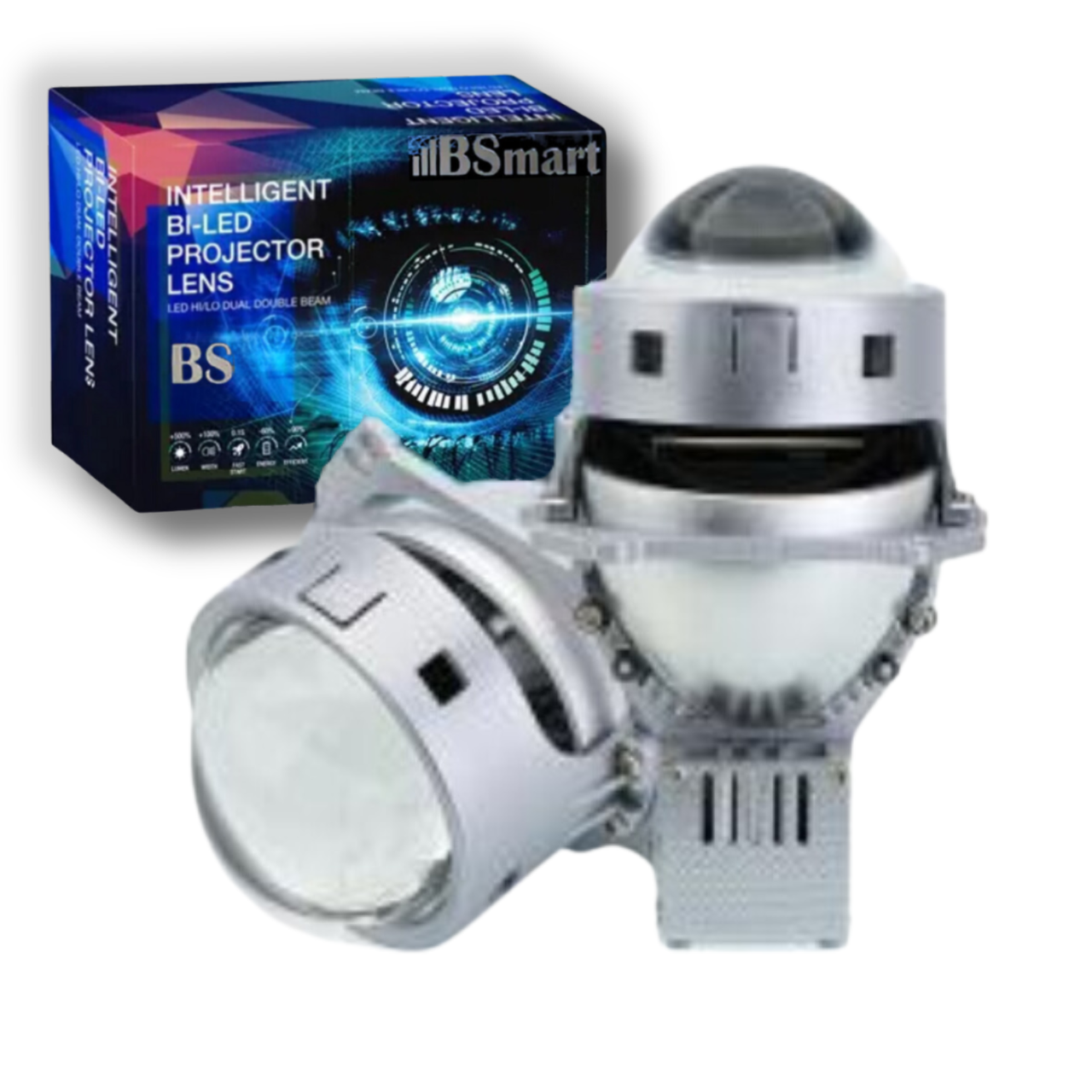 Лінзи Bi-LED BSmart BS23 Laser 3.0 дюйм 62Вт 6000К Aozoom model