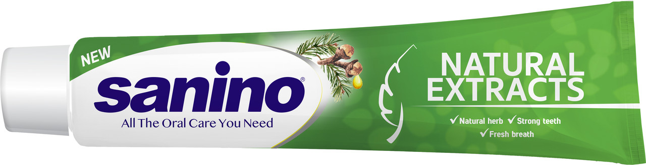 Зубна паста Sanino "Natural Extracts" (90мл.)
