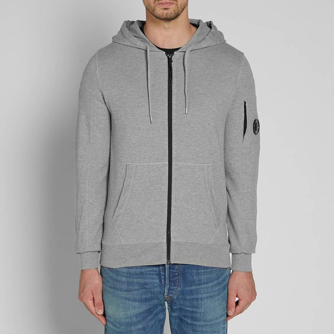 Худі C.P. Company Fleece Zipper Hoodie Grey XL