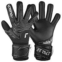 Дитячі воротарські рукавички Reusch Attrakt Infinity Junior 5472715-7700, Чорний, Розмір (EU) — 4