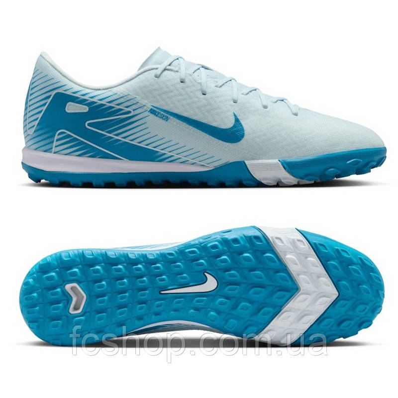 Сороконіжки Nike Air Zoom Mercurial Vapor 16 Academy TF FQ8449-400, Блакитний, Розмір (EU) — 44.5, фото 1