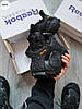Чоловічі кросівки Reebok Zig Kinetica II Edge gore-tex Black Рибок Кінетика Гортекс чорні демісезонні, фото 8