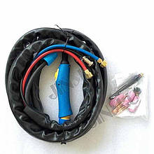 Аргоновий пальник із водяним охолодженням WP-18 3 метри