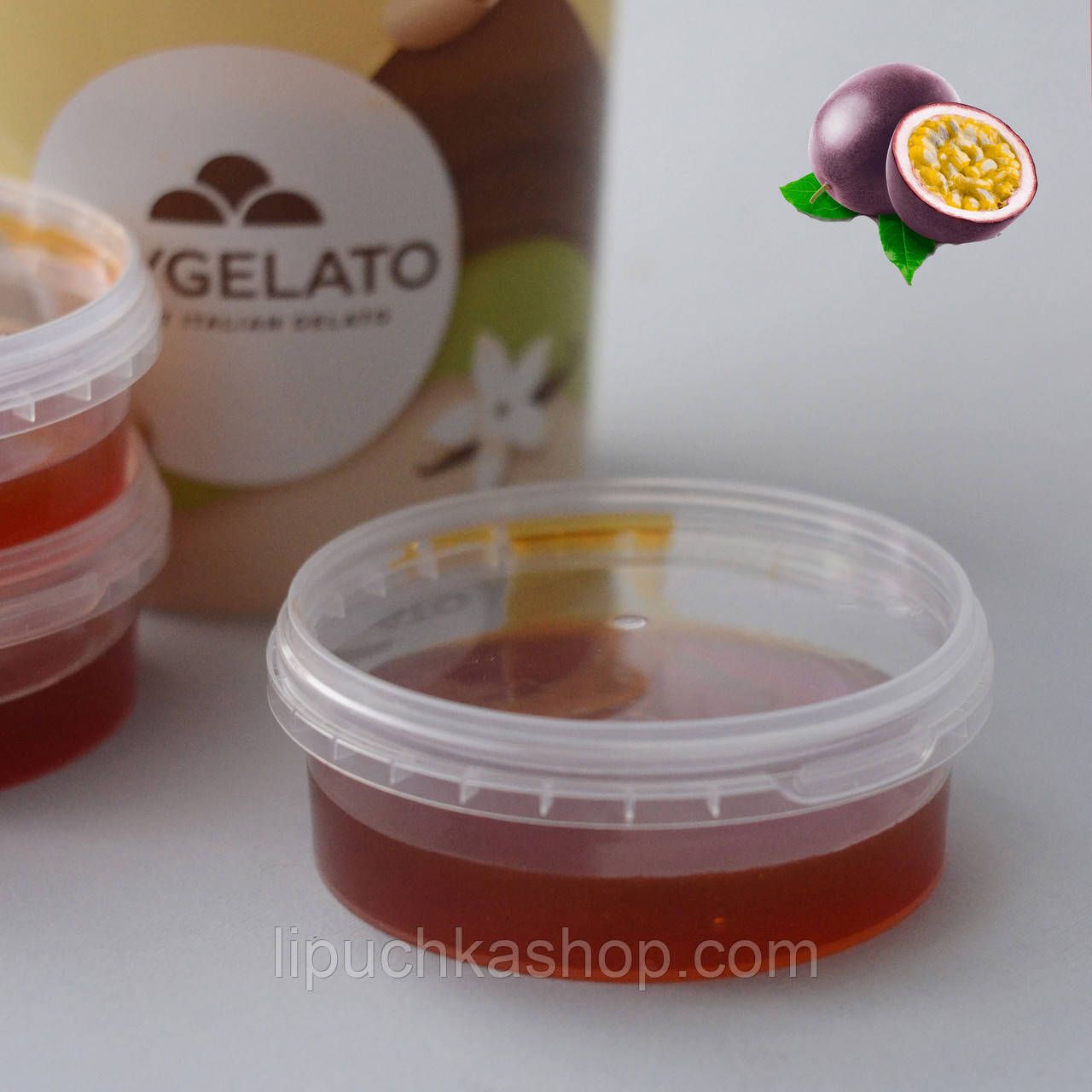 Концентрована паста для десертів Joypaste Passion Fruit (маракуйя) 100 г, фото 1