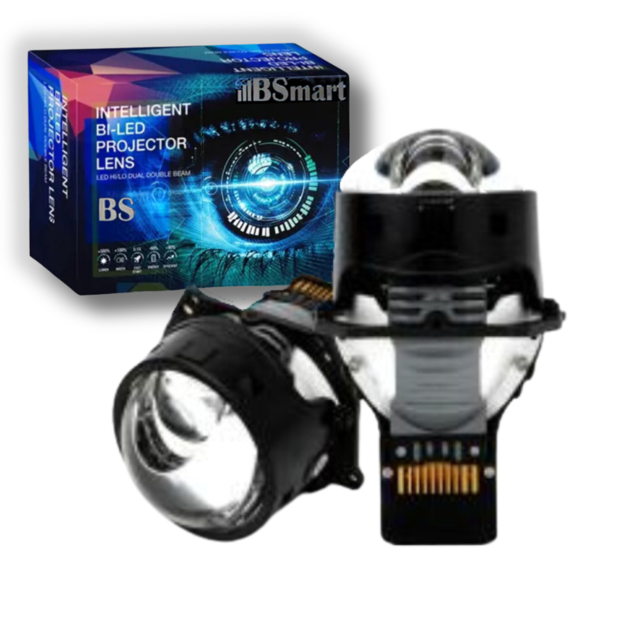 Лінзи Bi-LED BSmart BS24 Laser 3.0 дюйм 62Вт 5500К Aozoom model