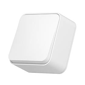 IP20 Вимикач зовнішній одноклавішний білий VIDEX BINERA VF-BNS11-W