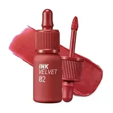 Матовий тинт для губ Peripera New INK The Velvet 02 Cleeb Deep Rose 4g