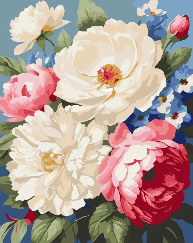 Картина за номерами ArtCraft Весняні квіти (ACR-B-13080-AC) 40 х 50 см, фото 1