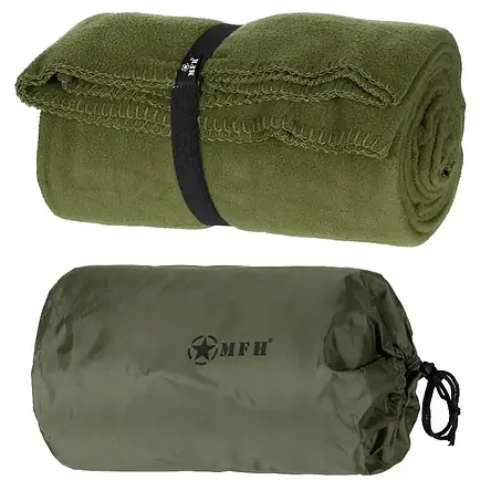 Одеяло MFH 32340B Fleece Blanket - Olive, фото 1