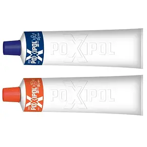 1,085KG/700ML Клей епоксидний двокомпонентний POXIPOL XL 10 хвилин металевий, фото 3