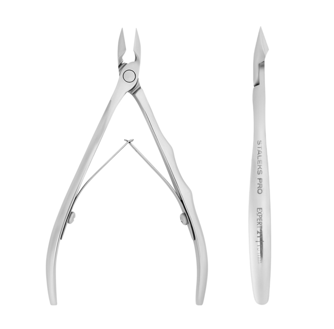 Професійні кусачки Staleks Pro Expert NE-21-10 (10 мм) для манікюру з нержавіючої сталі