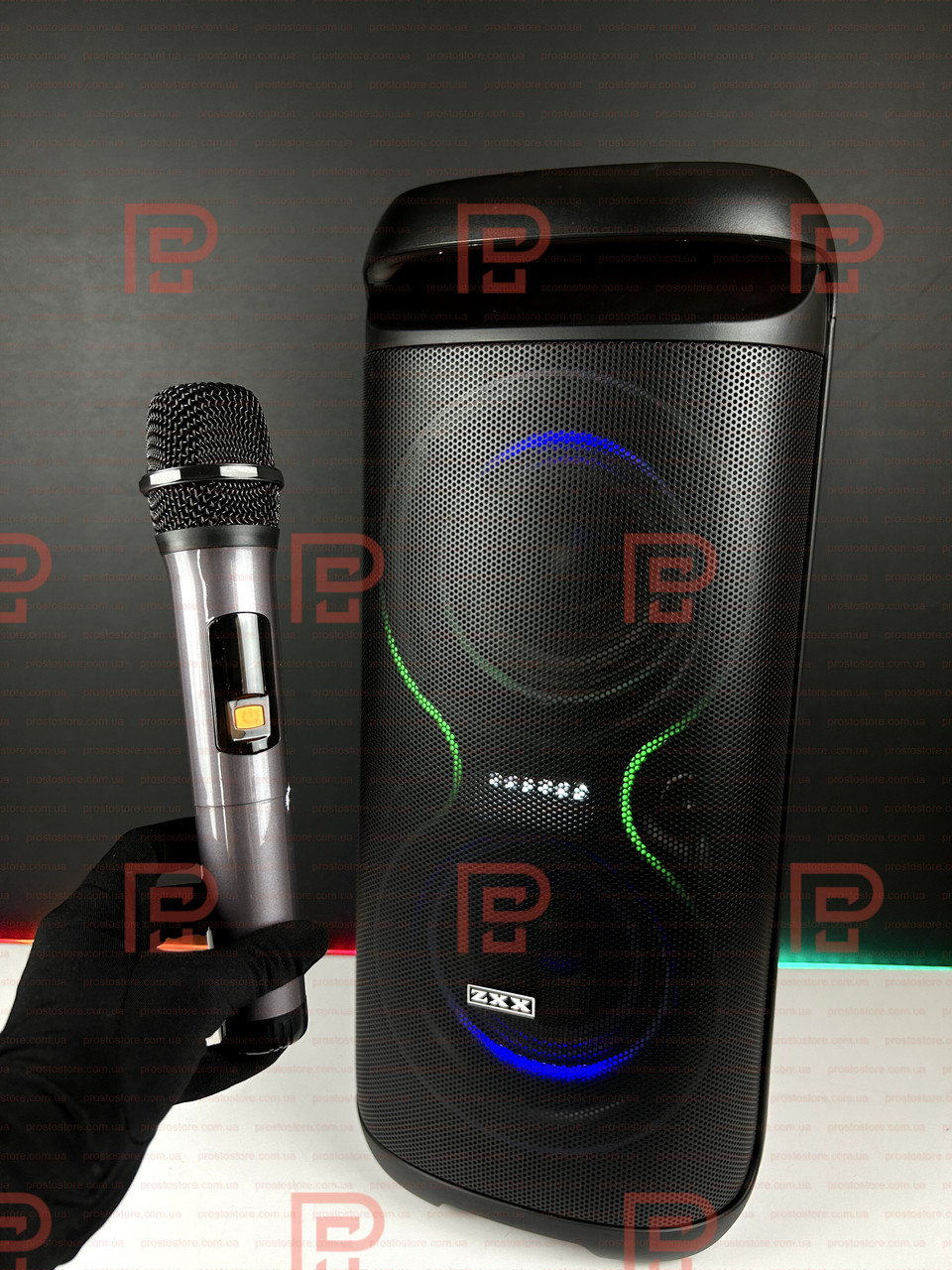 Потужна колонка JBL TMG 250 Вт з динамічним підсвічуванням, акумулятором та Bluetooth 5.0