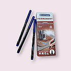 Маркер перманентний Centropen 2536 1 мм синій