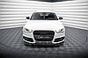 Сплітер Audi A4 B8 Competition тюнінг обвіс губа спідниця елерон (V2), фото 4