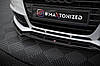 Сплітер Audi A4 B8 Competition тюнінг обвіс губа спідниця елерон (V2), фото 5