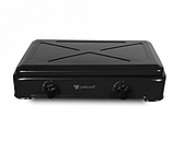 Газова настільна плита Yucel O-200-LPG, 2 конфорки, чорний колір, фото 2