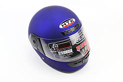 Шолом інтеграл з коміром HK-221, синій мат, ШОЛОМИ, SV-330542