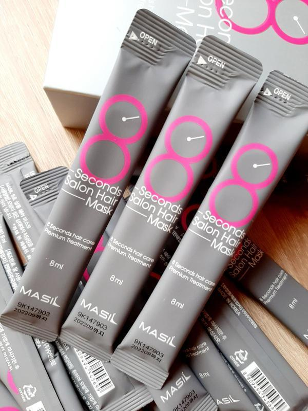 Маска для волосся відновлююча Masil 8 Seconds Salon Hair Mask Салонний ефект за 8 секунд 8 мл