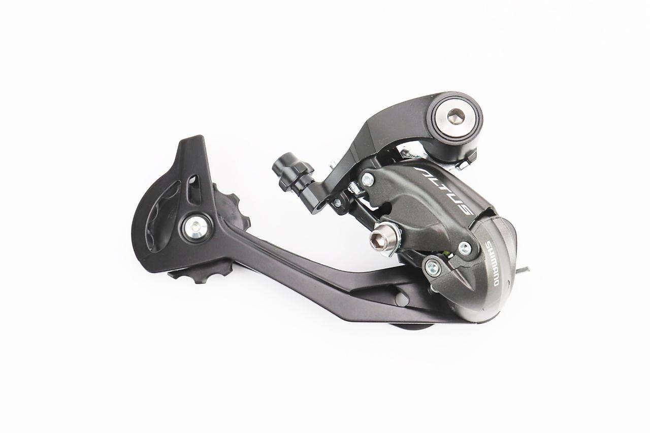 Перемикач ланцюга задній 9зв. кріпл. болт, чорно-сіра ALTUS RD-M370, ВЕЛОЗАПЧАСТИНИ, SV-404170, фото 1