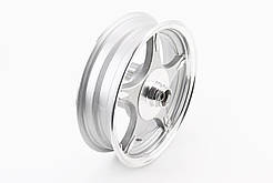 Диск передній литий MT2,50x10 d12мм (диск гальм. 3 болти) "5 променів", сірий, ДИСКИ, SV-306096