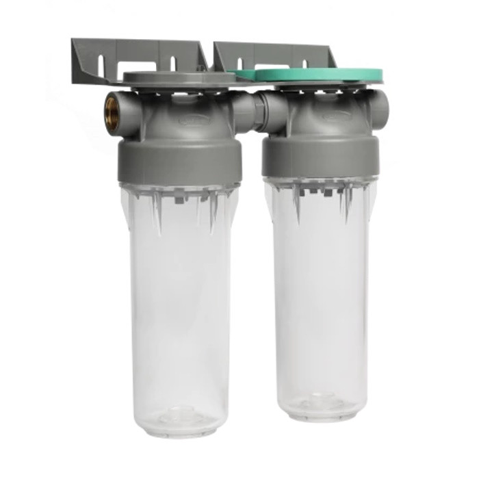 Колба фільтра Ecosoft 2P DUPLEX РЕТ 3/4" прозора (FDPP2P0130/G118), фото 1